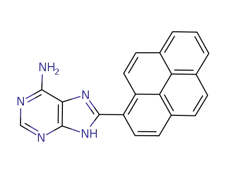 8-(1-pyrenyl)adenine