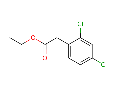 Molecular Structure of 41022-54-2 (ETHYL 2,4-DICHLOROPHENYL ACETATE)