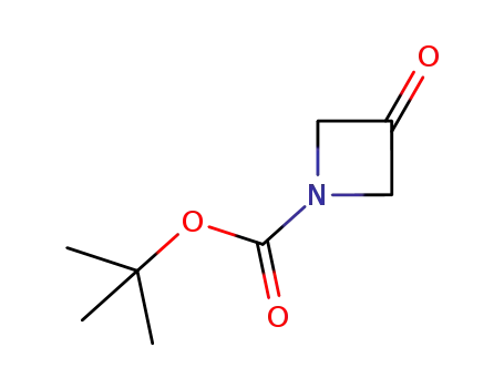 Molecular Structure of 398489-26-4 (tert-Butyl 3-oxoazetidine-1-carboxylate)