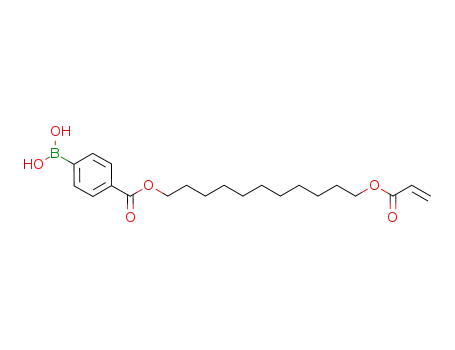 11-acryloxyundecyl (4'-boronato)benzoate