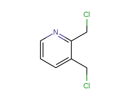 Molecular Structure of 45754-12-9 (2,3-BIS(CHLOROMETHYL)PYRIDINE)