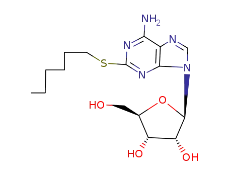 2-(Hexylthio)adenosine