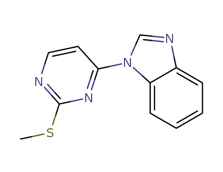 1-(2-(methylthio)pyrimidin-4-yl)-1H-benzo[d]imidazole