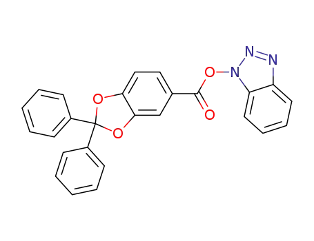 1H-benzotriazol-1-yl 2,2-diphenyl-1,3-benzodioxole-5-carboxylate