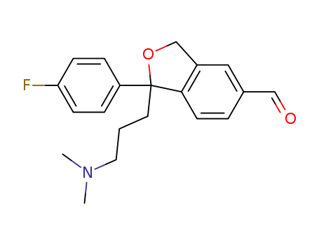 1-(3-(dimethylamino)propyl)-1-(4-fluorophenyl)-1,3-dihydroisobenzofuran-5-carbaldehyde