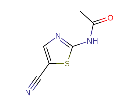 2-acetylamino-thiazole-5-carbonitrile