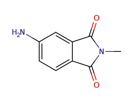 Molecular Structure of 2307-00-8 (4-AMINO-N-METHYLPHTHALIMIDE)