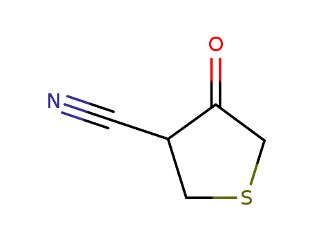 Molecular Structure of 16563-14-7 (4-CYANO-3-TETRAHYDROTHIOPHENONE)