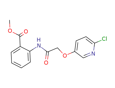 methyl 2-({[(6-chloro-3-pyridinyl)oxy]acetyl}amino)benzoate