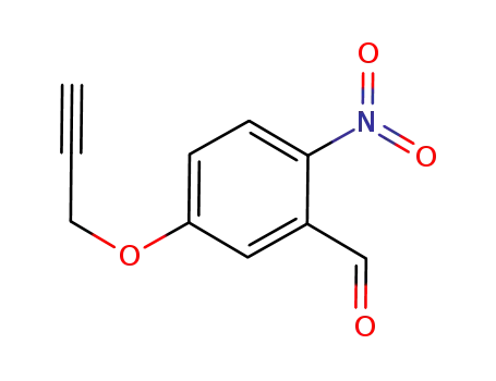 2-nitro-5-(prop-2-yn-1-yloxy)benzaldehyde