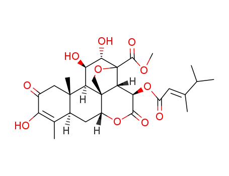 Molecular Structure of 41451-75-6 (BRUCEANTIN)