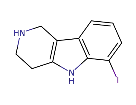 6-iodo-2,3,4,5-tetrahydro-1H-pyrido[4,3-b]indole