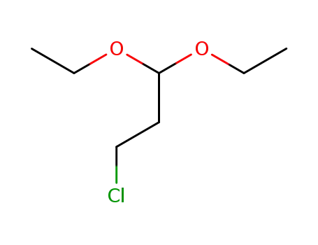 Molecular Structure of 35573-93-4 (3-Chloropropionaldehyde diethylacetal)