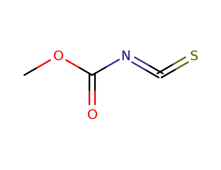 Molecular Structure of 35266-49-0 (Methoxycarbonyl isothiocyanate)