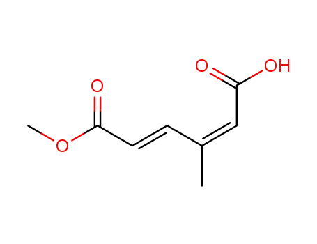 (2Z,4E)-5-methoxycarbonyl-3-methyl-2,4-petadienone acid