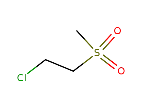 Molecular Structure of 50890-51-2 (1-chloro-2-(methylsulfonyl)ethane(SALTDATA: FREE))