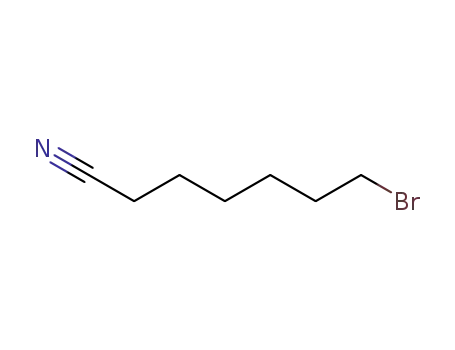 Molecular Structure of 20965-27-9 (7-Bromoheptanenitrile)