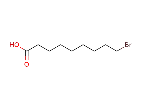 Molecular Structure of 41059-02-3 (9-Bromononanoic acid)