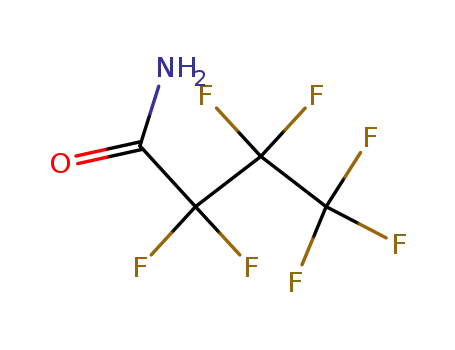 Molecular Structure of 662-50-0 (HEPTAFLUOROBUTYRAMIDE)
