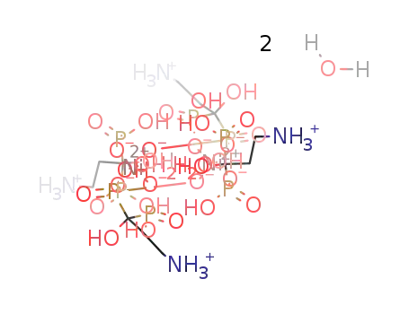 Ni2(C3NH10P2O7)4(H2O)2*2H2O