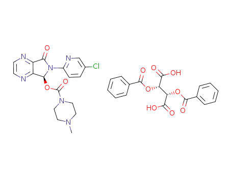 eszopiclone dibenzoyl-D-tartrate