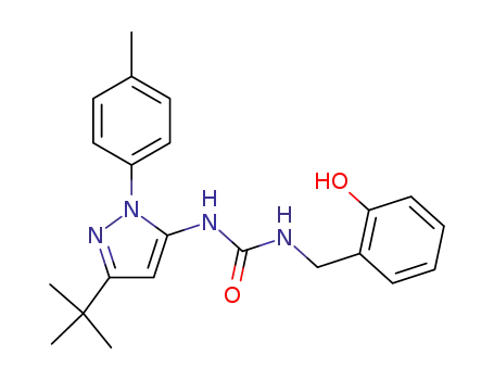 1-(2-hydroxybenzyl)-3-(3-t-butyl-1-p-tolyl-1H-pyrazol-5-yl)urea