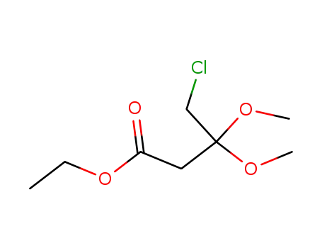 4-chloro-3,3-dimethoxy-butylic acid ethyl ester