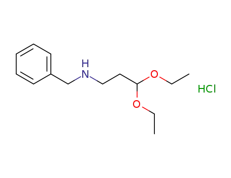N-(3,3-diethoxypropyl)benzylamine hydrochloride