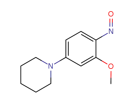 1-(3-methoxy-4-nitrosophenyl)piperidine