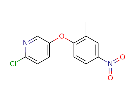 2-chloro-5-(2-methyl-4-nitrophenoxy)pyridine
