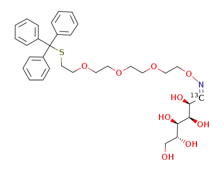 D-[1-(13)C]glucose (Z)-O-(2-(2-[2-(2-tritylsulfanylethoxy)ethoxy]ethoxy)ethyl)oxime