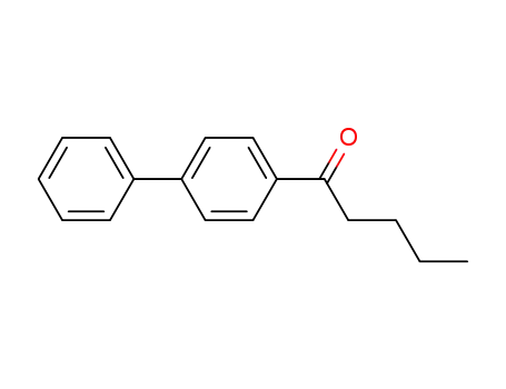 Molecular Structure of 42916-73-4 (1-[1,1'-BIPHENYL]-4-YL-1-PENTANONE)