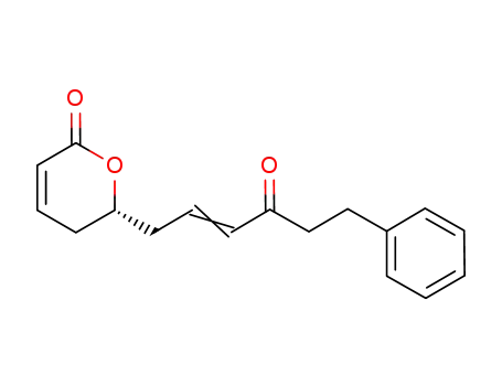 (6R)-(4-oxo-6-phenyl-hex-2-enyl)-5,6-dihydro-pyran-2-one