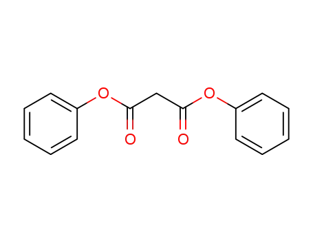 Molecular Structure of 1969-44-4 (MALONIC ACID DIPHENYL ESTER)