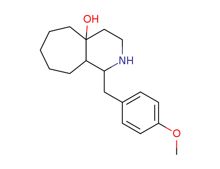 1-(4-methoxy-benzyl)-decahydro-cyclohepta[c]pyridin-4a-ol