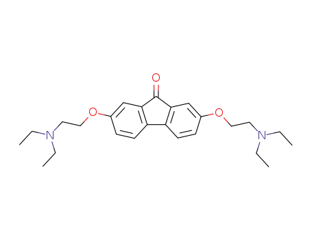 2,7-bis(2-[diethylamino]ethoxy)-9-fluorenone