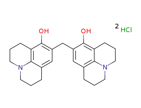 7,7'-methylenebis(2,3,6,7-tetrahydrobenzo[i,j]quinolizine-8,8'-diol) dihydrochloride
