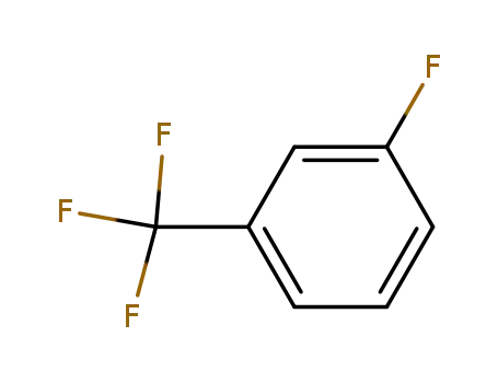 Molecular Structure of 401-80-9 (3-Fluorobenzotrifluoride)
