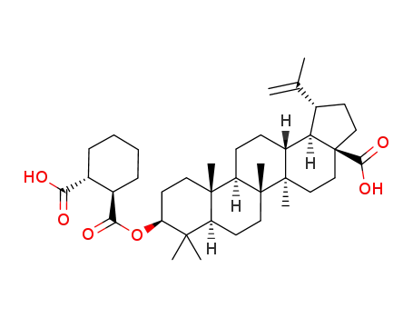 3β-O-[(1'R,2'R)-2'-carboxycyclohexanecarbonyl]betulinic acid