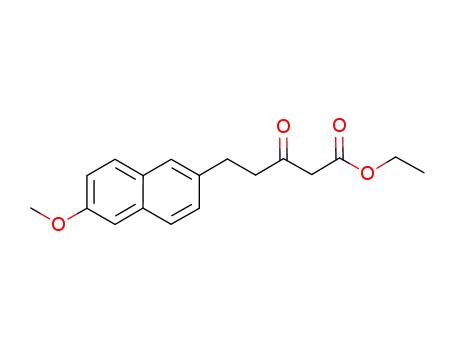 ethyl-5-(6-methoxy-2-naphthyl)-β-keto-pentanoate