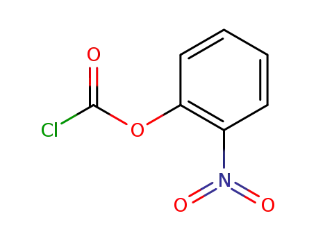 Molecular Structure of 50353-00-9 (2-NITROPHENYL CHLOROFORMATE)