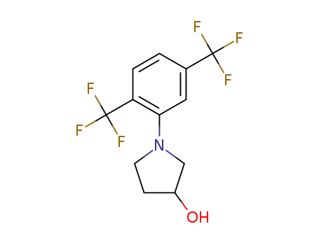1-[2,5-bis(trifluoromethyl)phenyl]pyrrolidin-3-ol