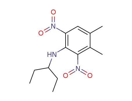 Molecular Structure of 40487-42-1 (Pendimethalin)