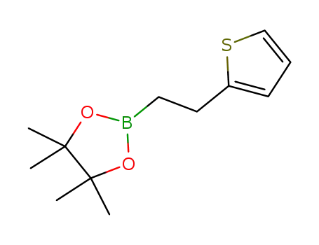 4,4,5,5-tetramethyl-2-(2-(thiophen-2-yl)ethyl)-1,3,2-dioxaborolane