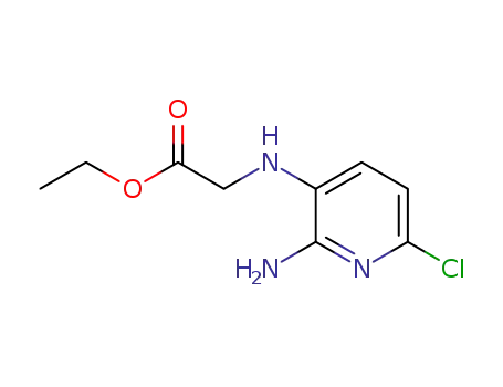 ethyl 2-(2-amino-6-chloropyridin-3-ylamino)acetate