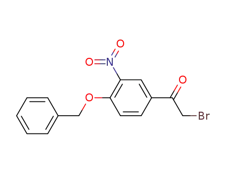 1-(4-(Benzyloxy)-3-nitrophenyl)-2-bromoethanone