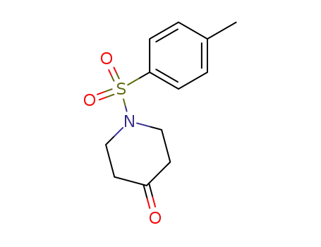Molecular Structure of 33439-27-9 (1-Tosylpiperidin-4-one)