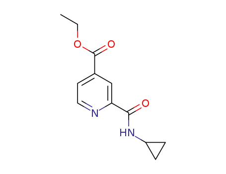 ethyl 2-(cyclopropylcarbamoyl)pyridine-4-carboxylate