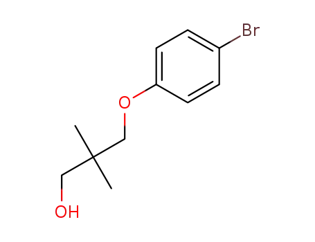 3-(4-bromophenoxy)-2,2-dimethylpropan-1-ol