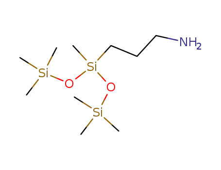 Molecular Structure of 42292-18-2 (3-Aminopropylbis(trimethylsiloxy)methylsilane)